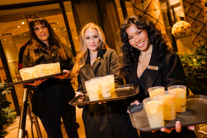 Guests enjoyed custom Captain Morgan cocktails throughout the evening.